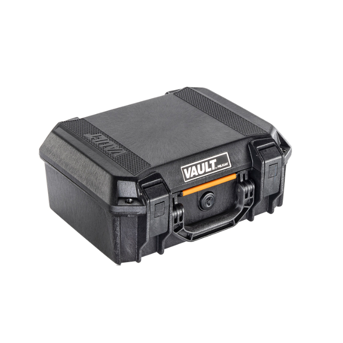 pelican vault v200 001. Pelican Vault V200 Medium Pistol Case - Black