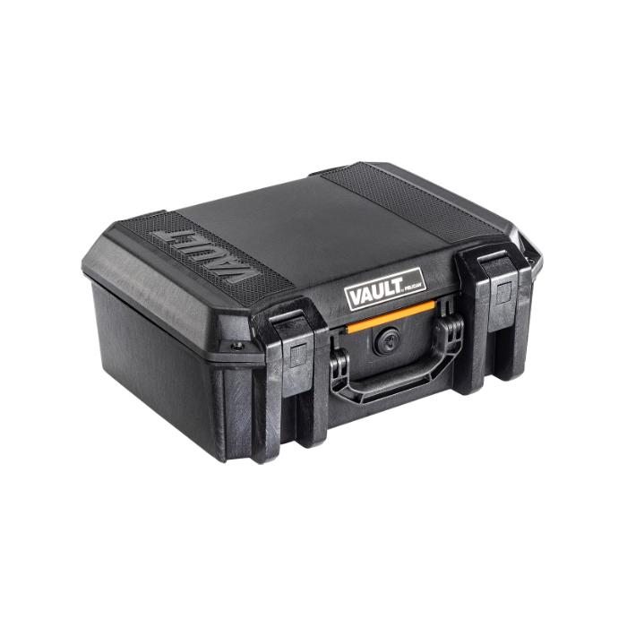 pelican vault v300 001. Pelican Vault V300 Large Pistol Case - Black