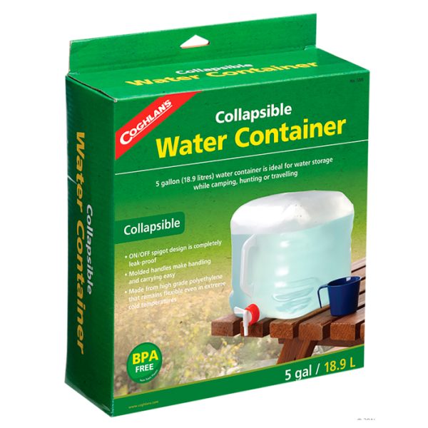 cog1205-coghlan's-water-contain-5gal-(18. Coghlan's Water Contain 5Gal (18.9l)