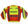 siproduct-40103-6630-bc120146be08474edb290b86f401d2b3f294bc3d security metro reflective jacket 001. "SECURITY" Branded Metro Reflective Jacket with Detachable Sleeves