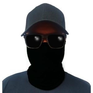 sa-50126-multi-use-tubular-bandana-gator-face-shie. Multi-Use Tubular Bandana/Gator Face Shield - Tactical Black