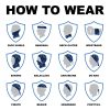 sa face shield - how to wear 001. Multi-Use Tubular Bandana/Gator Face Shield - Nebula
