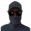 sa-50087-multi-use-tubular-bandana-gator-face-shie. Multi-Use Tubular Bandana/Gator Face Shield - Carbon Fiber