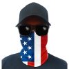 sa-50278-multi-use-tubular-bandana-gator-face-shie. Multi-Use Tubular Bandana/Gator Face Shield - American Flag