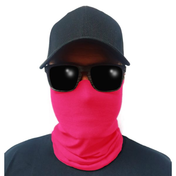 sa-50625-multi-use-tubular-bandana-gator-face-shie. Multi-Use Tubular Bandana/Gator Face Shield - Tactical Neon Pink