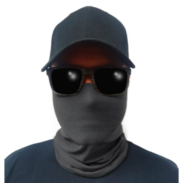 sa-50130-multi-use-tubular-bandana-gator-face-shie. Multi-Use Tubular Bandana/Gator Face Shield - Tactical Grey