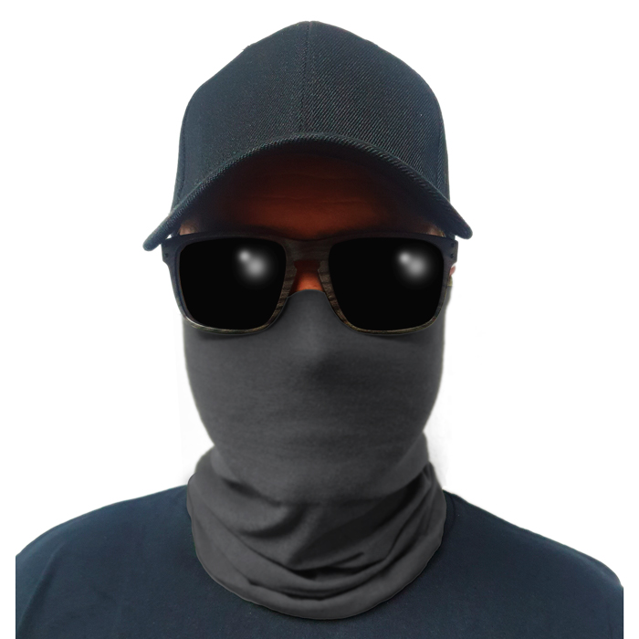 sa-50130-multi-use-tubular-bandana-gator-face-shie. Multi-Use Tubular Bandana/Gator Face Shield - Tactical Grey
