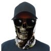 sa-50294-multi-use-tubular-bandana-gator-face-shie. Multi-Use Tubular Bandana/Gator Face Shield - Bush Snow Camo Skull