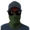 sa-50207-multi-use-tubular-bandana-gator-face-shie. Multi-Use Tubular Bandana/Gator Face Shield - Tactical OD Green