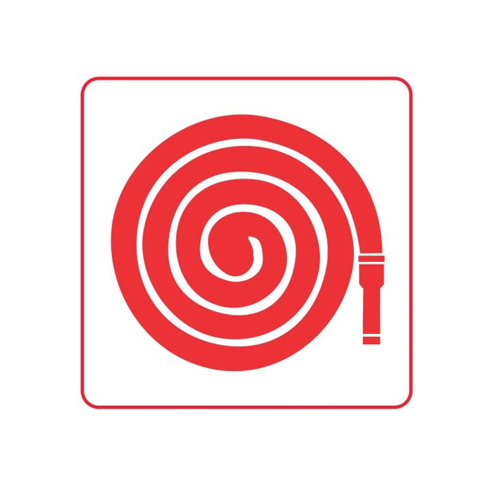 sign red fire hose 001. Fire Hose Sign - Various