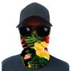 sa-50298-multi-use-tubular-bandana-gator-face-shie. Multi-Use Tubular Bandana/Gator Face Shield - Tropical Floral