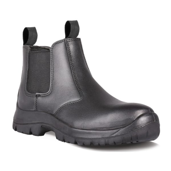 dot-chelsea-black-001. Dot Chelsea Black Safety Boot - Various
