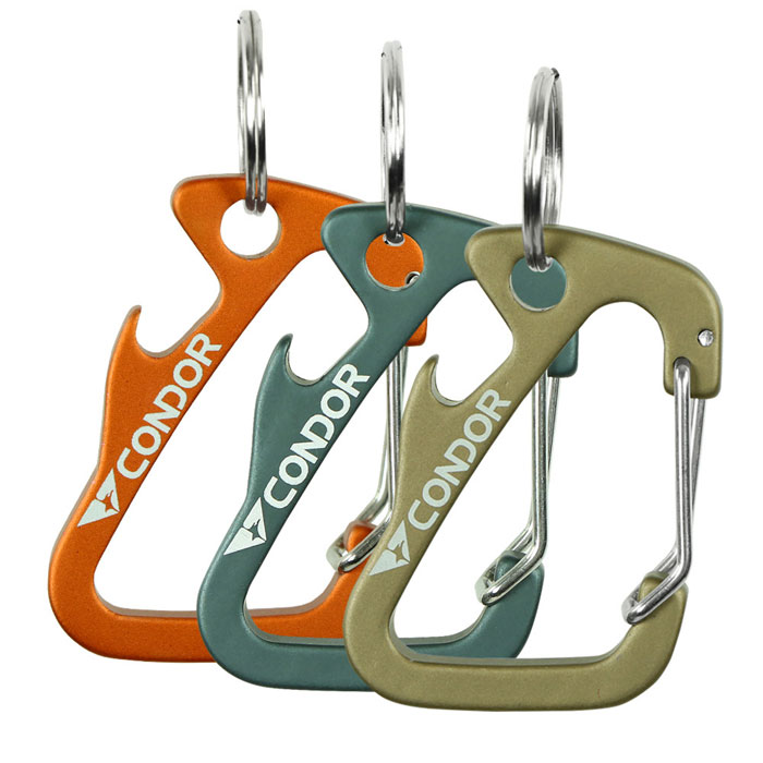 221201-001. Condor Carabiner Keychain - Various