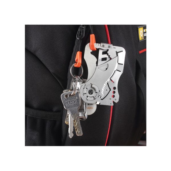 dzi edc 9 in 1 stainless steel multi function card. DZI EDC 9 in 1 Stainless Steel Multi Function Card/Pocket Tool