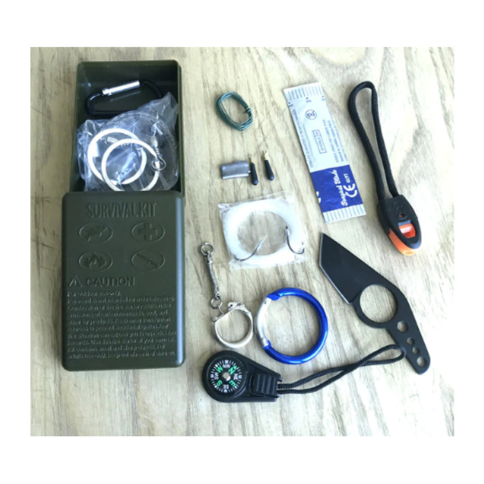 dzi edc 12 in 1 mini survival kit - od 001. DZI EDC 12 in 1 Mini Survival Kit - OD