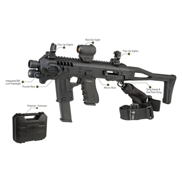 micro roni gen 4 pistol conversion kit pro kit - g. Micro Roni Pistol Conversion Kit - CZ P10 C&F