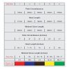 work glove sizing chart 002. Pioneer White Pu Coated Inspector Gloves