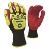 g130 gloves 002. Pioneer Maxmac Tough Hand Glove, 13G, Sandy Nitrile Palm Work Gloves