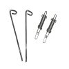 tentco ss sprint tent peg 003. Tentco Stainless Steel Spring Pegs - 350mm x 8mm - Pack of 2