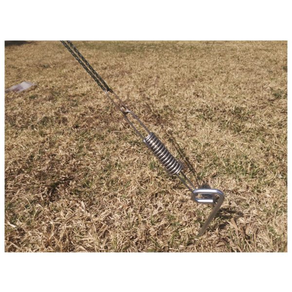tentco ss sprint tent peg 004. Tentco Stainless Steel Spring Pegs - 350mm x 8mm - Pack of 2