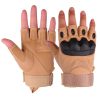 dzi fingerless rubber knuckle tactical gloves 003. TacSpec Basic Fingerless Rubber Knuckle Tactical Gloves - Various