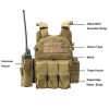 basic molle plate carrier 005. Basic Medium MOLLE Plate Carrier/Vest Only - Various