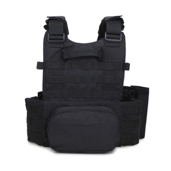 basic molle plate carrier 002. Basic Medium MOLLE Plate Carrier/Vest Only - Various
