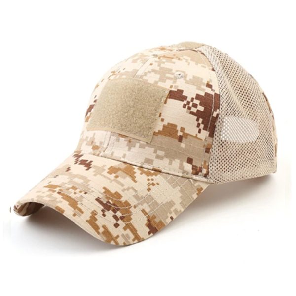 mesh-cap-dd-001. TacSpec Mesh Tactical Cap with Velcro - Various