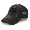 mesh-cap-mc-black-001. TacSpec Mesh Tactical Cap with Velcro - Various