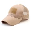 mesh-cap-tan-001. TacSpec Mesh Tactical Cap with Velcro - Various