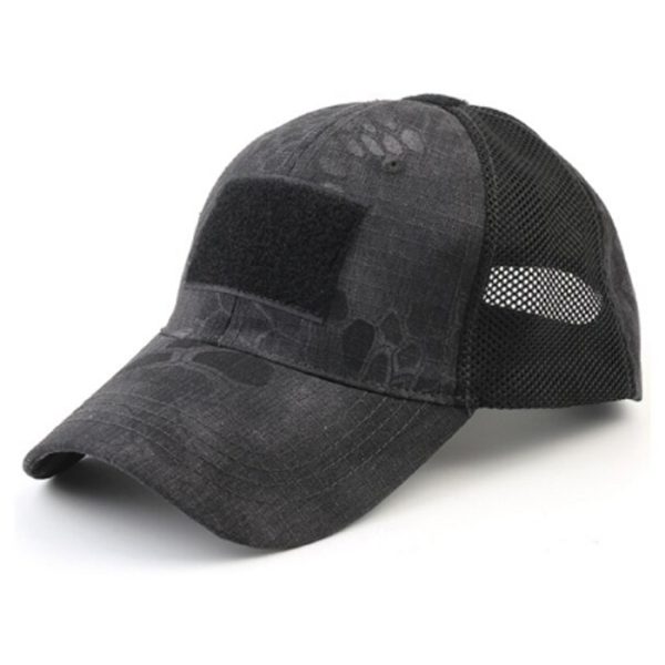 mesh-cap-typhon-001. TacSpec Mesh Tactical Cap with Velcro - Various