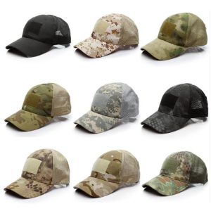 dzi mesh tactical caps 001. TacSpec Mesh Tactical Cap with Velcro - Various