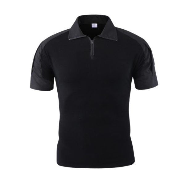 dzi ss combat shirt with zip 002. TacSpec Short Sleeve Combat Shirt with Zip - Various