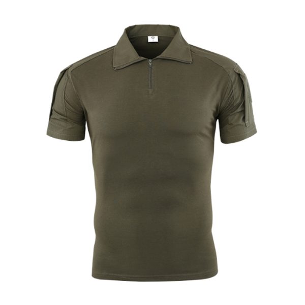 dzi ss combat shirt with zip 003. TacSpec Short Sleeve Combat Shirt with Zip - Various