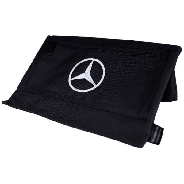 arm-rest-mercedes-black-001. DZI Vehicle Armrest - Black - "Mercedes Badge"
