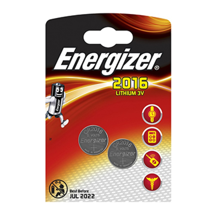 energizer cr2016bs1 3v lithium coin battery (2 pac. Energizer CR2016BS1 3V Lithium Coin Battery (2 Pack)