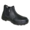 kaliber-chelsea-black-001. Kaliber Chelsea Steel Toe Safety Shoe - Black