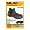kaliber-chelsea-brown-002. Kaliber Chelsea Steel Toe Safety Shoe - Choc Brown