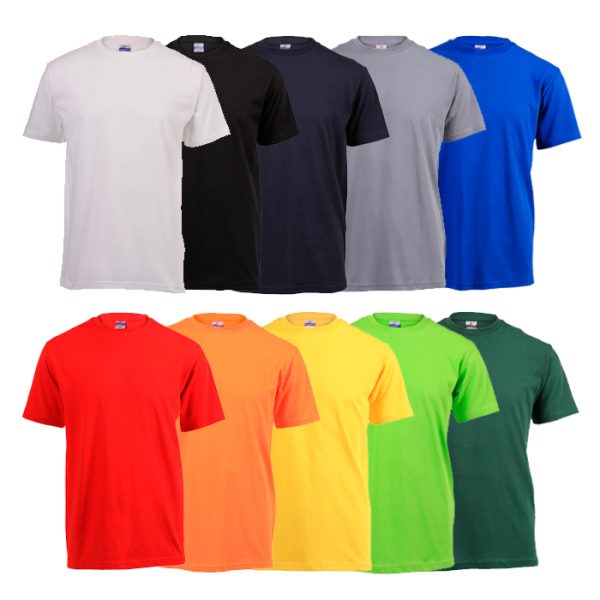 140g-plain-t-shirt-000-fi. 140g Plain T-Shirt - Various