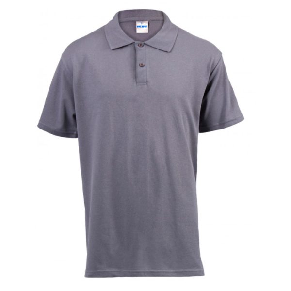 180g-mens-polo-golf-shirt-004. 180g Plain Pique Knit Men's Polo Golf Shirt - Various