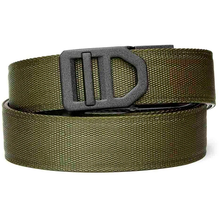 kore-tactical-belt-od-001. Kore EDC Reinforced Tactical Ratcheting Gun Belt with X5 Buckle - OD - 24" - 54"