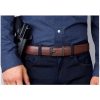 kore-leather-x3-belt-brown-002. Kore Classic Reinforced Leather Ratcheting Gun Belt with X3 Buckle - Brown - 24" - 44"