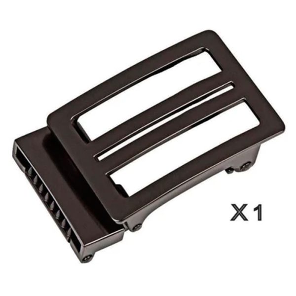 kore-leather-x1-belt-black-005. Kore Classic Reinforced Leather Ratcheting Gun Belt with X1 Buckle - Black - 24" - 44"