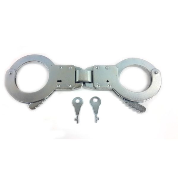 dsghcsh#1. Standard Security Handcuffs - Silver with 2 Keys