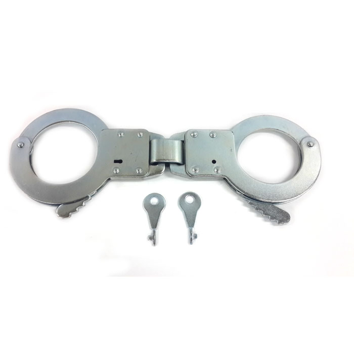 dsghcsh#1. Standard Security Handcuffs - Silver with 2 Keys