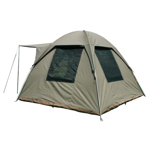 te105-tentco-senior-safari-bow-deluxe-tent-001. Tentco Senior Safari Bow Deluxe Tent - 3.0m X 3.0m X 2.2m