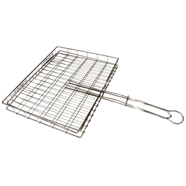 bg004-waterbuck-braai-grid-001. Tentco 430 Stainless Waterbuck Braai Grid - 430mm x 340mm x 45mm