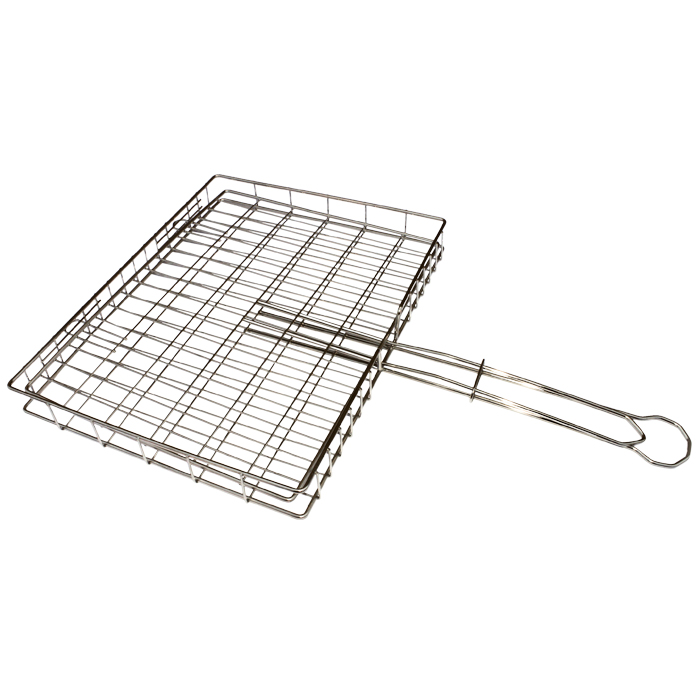 bg004-waterbuck-braai-grid-001. Tentco 430 Stainless Waterbuck Braai Grid - 430mm x 340mm x 45mm
