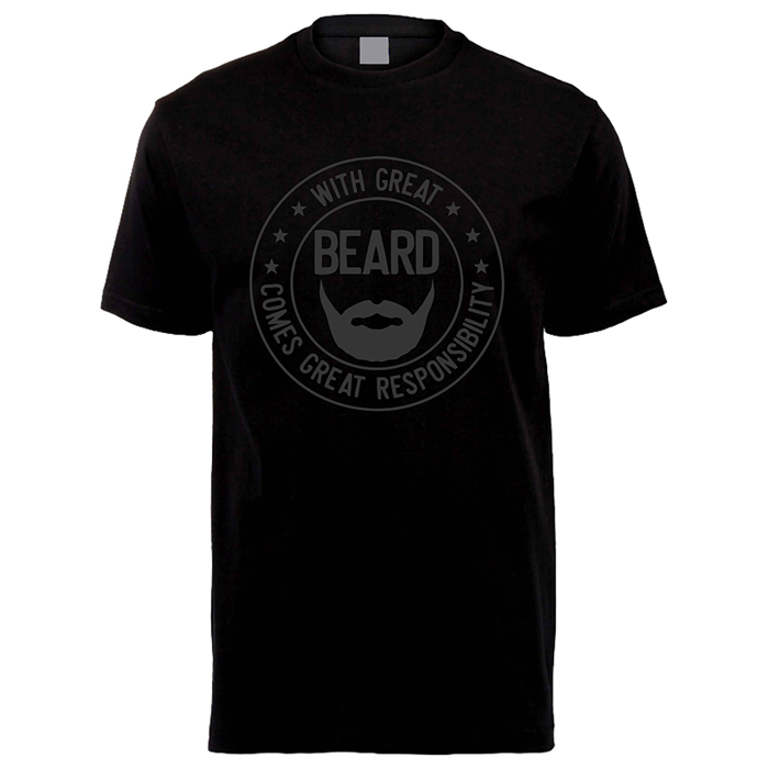 great-beard-shirt-001. DZI "Great Beard" 180g Logo T-Shirt - Various
