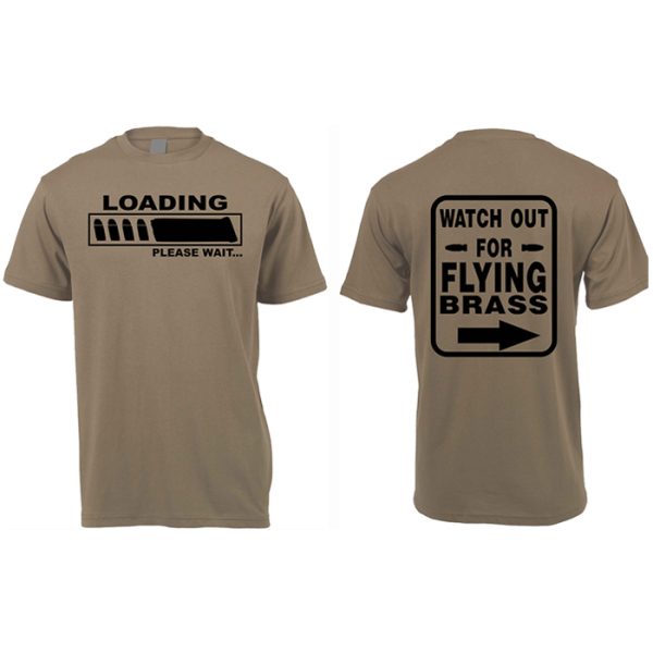 loading-shirt-002. DZI "Flying Brass" 180g Logo T-Shirt - Various